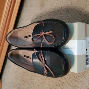 Clark's loafers